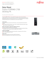 Fujitsu VFY:C0700PF021PL?L22W Datasheet