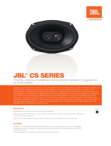 JBL CS-4 Datasheet