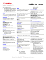 Toshiba S300L (PSSD1C-01K018) Datasheet