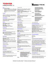 Toshiba R700 (PT318C-00C001) Datasheet