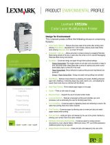 Lexmark X952DTE User manual