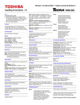 Toshiba R850 (PT524C-00G003) Datasheet