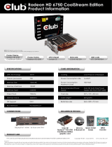 CLUB3D CGAX-H67524 Datasheet