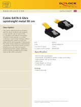 DeLOCK 0.3m SATA M/M Datasheet