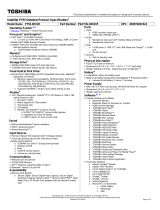 Toshiba PSAY3U-03X01F Datasheet