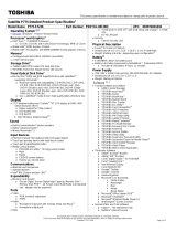 Toshiba P775-S7236 Datasheet