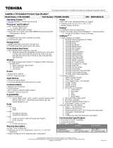 Toshiba PSK08U-02U00G Datasheet