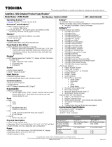 Toshiba L745D-S4220 Datasheet