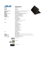 Asus X5DID-SX073V Datasheet