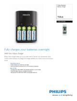 Philips Battery charger SCB1490NB Datasheet