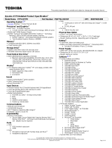 Toshiba PSBY5U-01K01F Datasheet