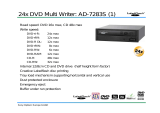 Sony Optiarc AD-7283S-01 Datasheet