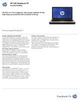 HP A1E27EA User manual
