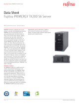 Fujitsu TX200 S6 Datasheet