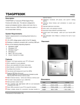 Transcend TS4GPF830K Datasheet
