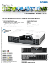 Casio XJ-ST145 Datasheet