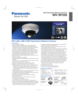 Panasonic WVSF335 Datasheet