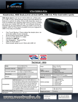 Vosstronics VTG-F2DBU3-PCIE Datasheet