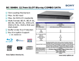 Sony Optiarc BC-5640H-03 Datasheet