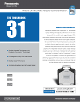 Panasonic Toughbook CF-31 Datasheet