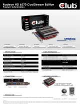 CLUB3D CGAX-H65724ZI Datasheet