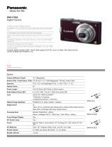 Panasonic DMC-FX60SG-P Datasheet