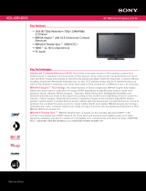 Sony KDL-40M4000 Datasheet