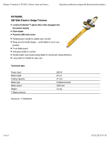 Ryobi RHT600RL Datasheet