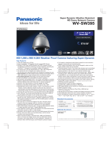 Panasonic WV-SW395 Datasheet