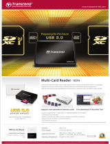 Transcend TS-RDF8W Datasheet