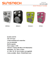 Sunstech RP-R1100P Datasheet