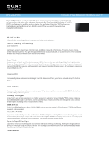 Sony KDL-65HX729 Datasheet