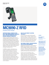 Zebra MC9090-GK0HJEQZ4ER Datasheet