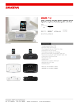 Sangean DCR-10 Datasheet