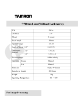 Tamron 21HA Datasheet
