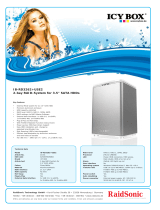 RaidSonic IB-RD3262-USE2 User manual