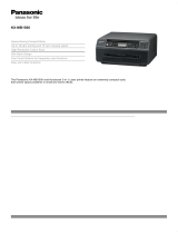 Panasonic KX-MB1500 Datasheet