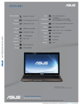 Asus K53TA-ME1 Datasheet