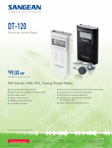 Sangean DT-120 Datasheet