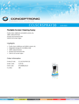 Conceptronic CCLSCRSPRAY30 Datasheet