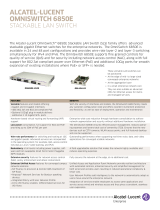 Alcatel-Lucent OS6850E24X User manual