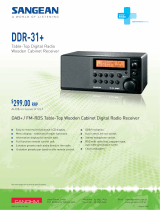 Sangean DDR-31+ Datasheet