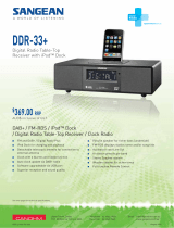 Sangean DDR-33+ Datasheet