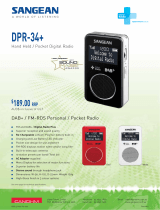 Sangean DPR-34+ Datasheet