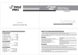 Pyle Professional Series PDWM5000 Owner's manual