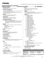 Toshiba R835-P81 Datasheet