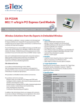 Silex SX-PCEAN(BBNL) Datasheet