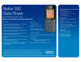 Nokia 100 Datasheet
