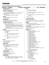 Toshiba PQF75U-03F01S Datasheet