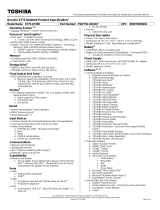 Toshiba X775-Q7380 Datasheet